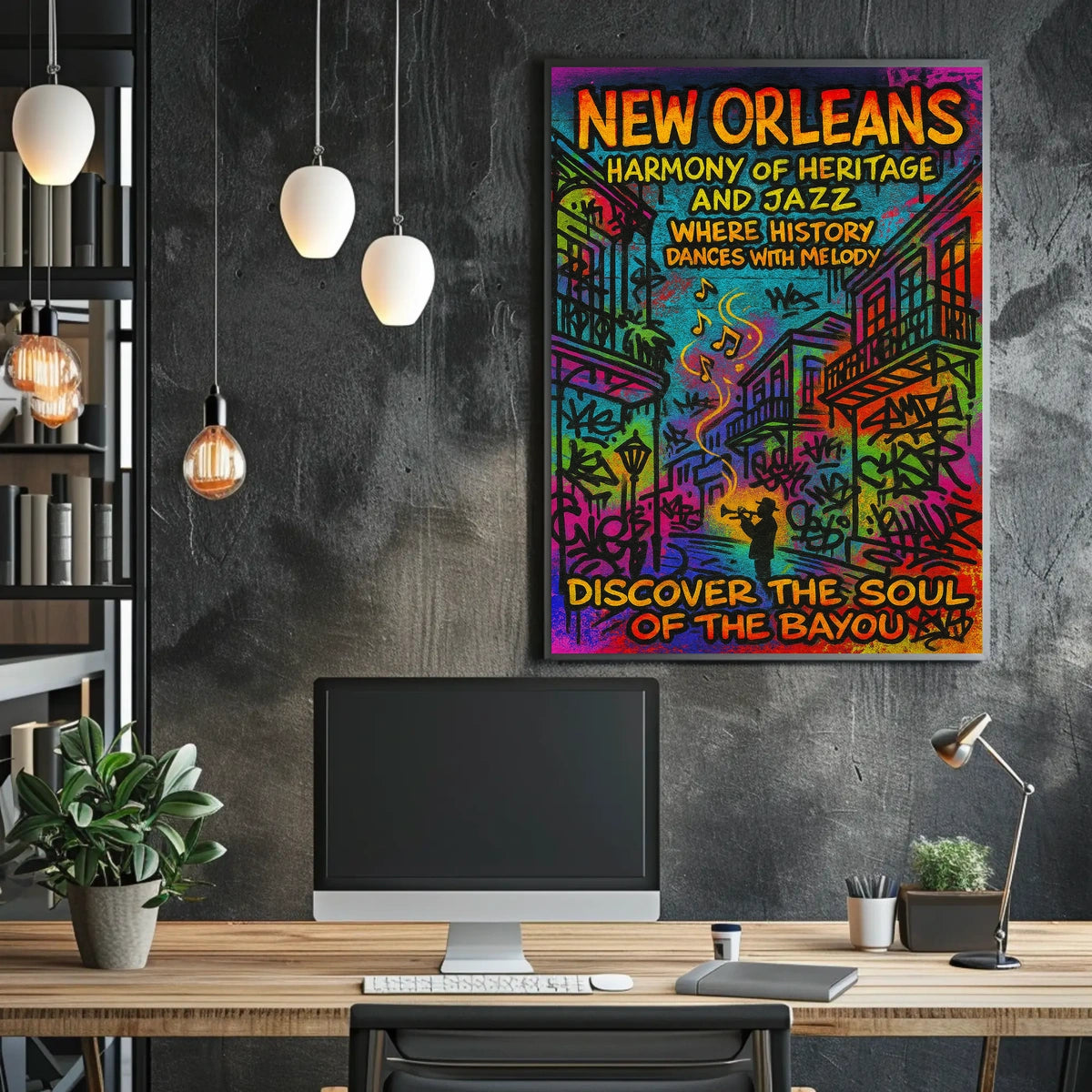 New Orleans Harmony Of Heritage And Poster