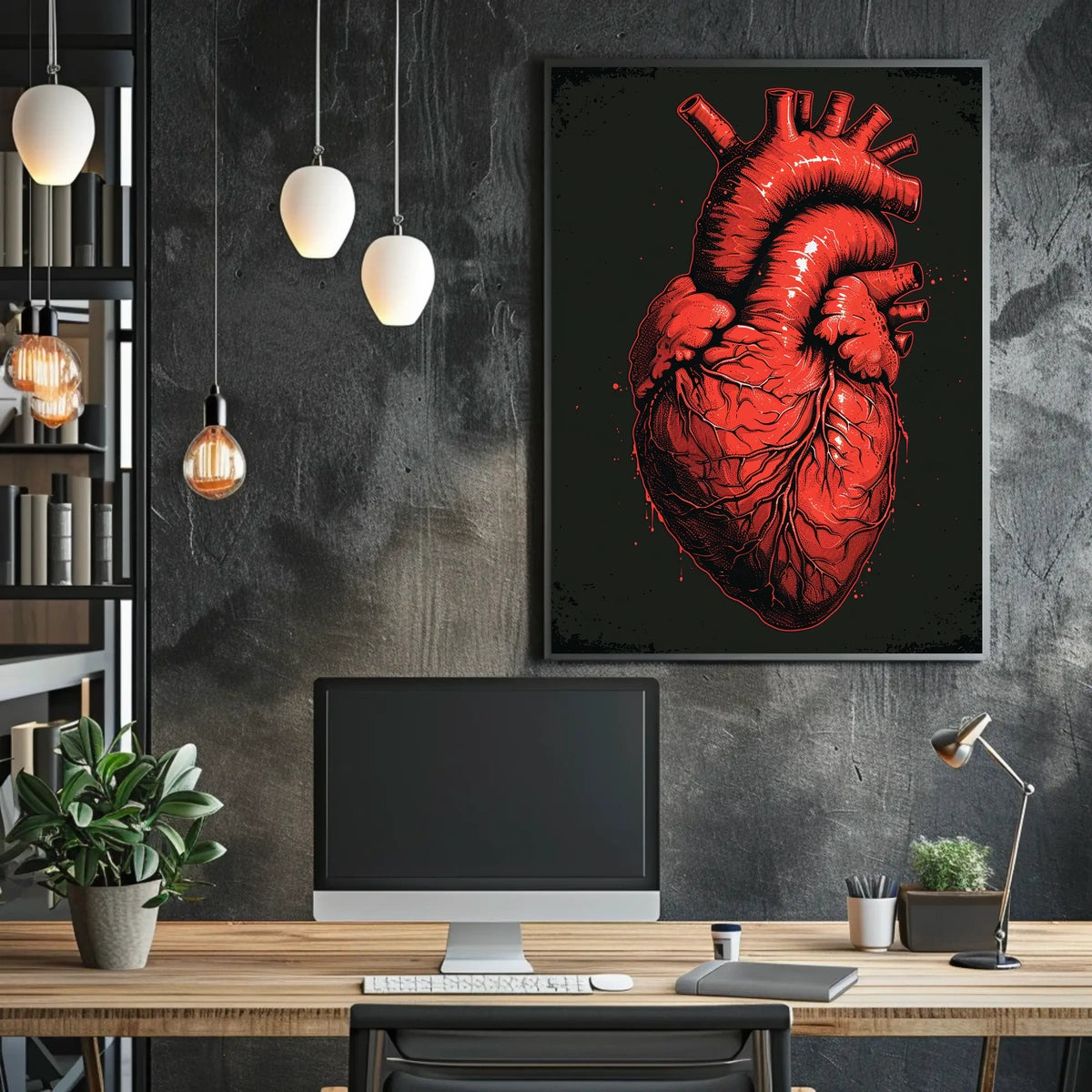 Heart Of Art Poster