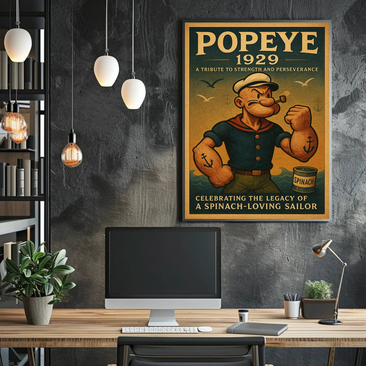 Popeye 1929 Art Poster POP-154