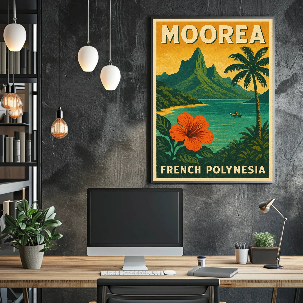 Moorea French Polynesia Poster