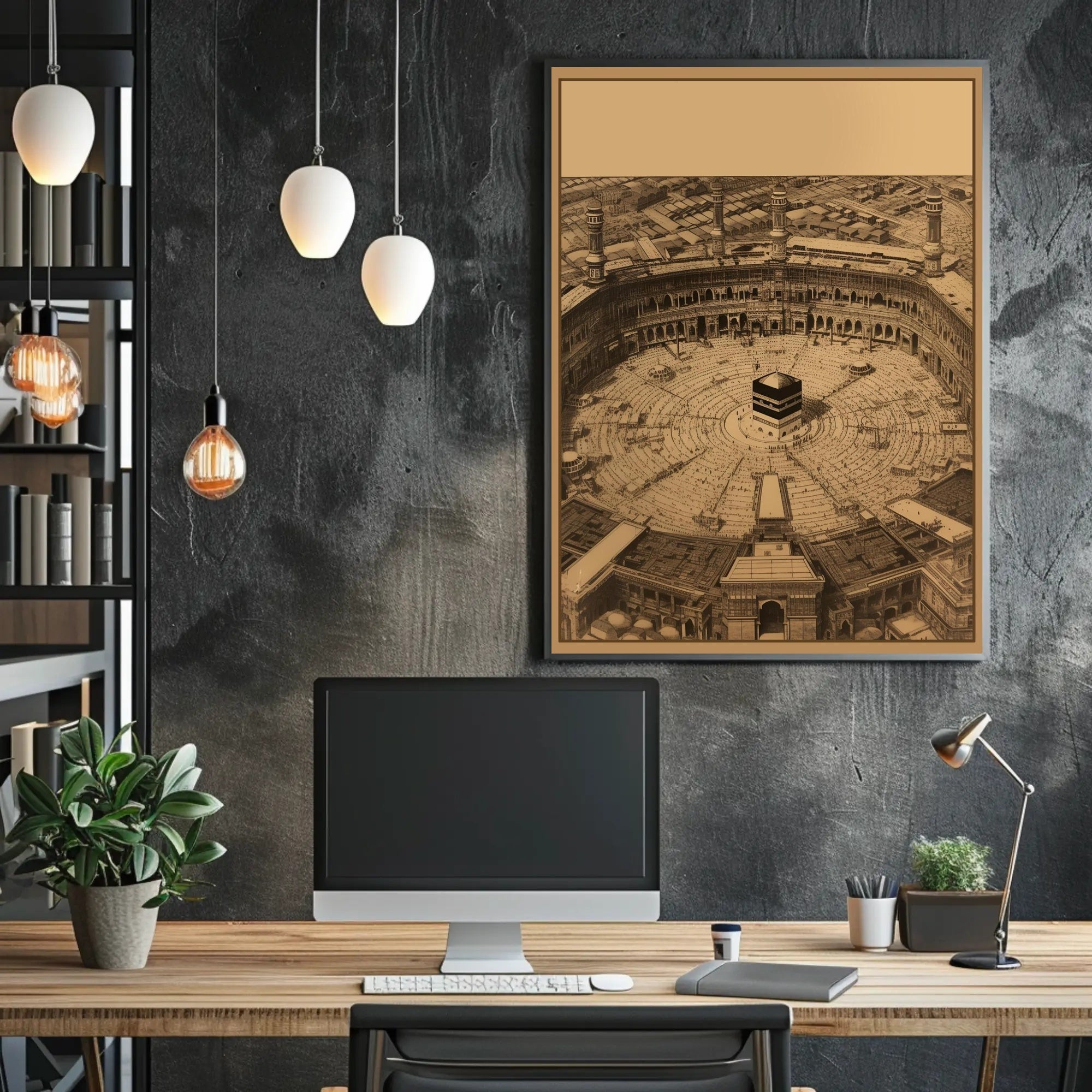 The Grandeur of the Kaaba Poster