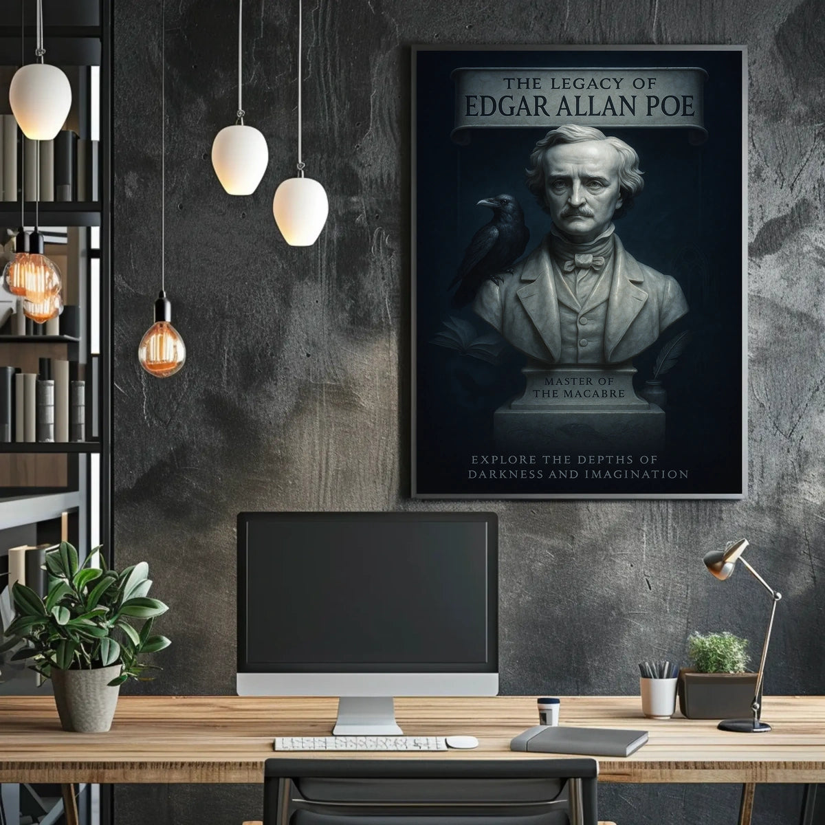 The Legacy of Edgar Allan Poe Poster