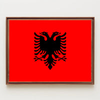 Albania Flag Poster
