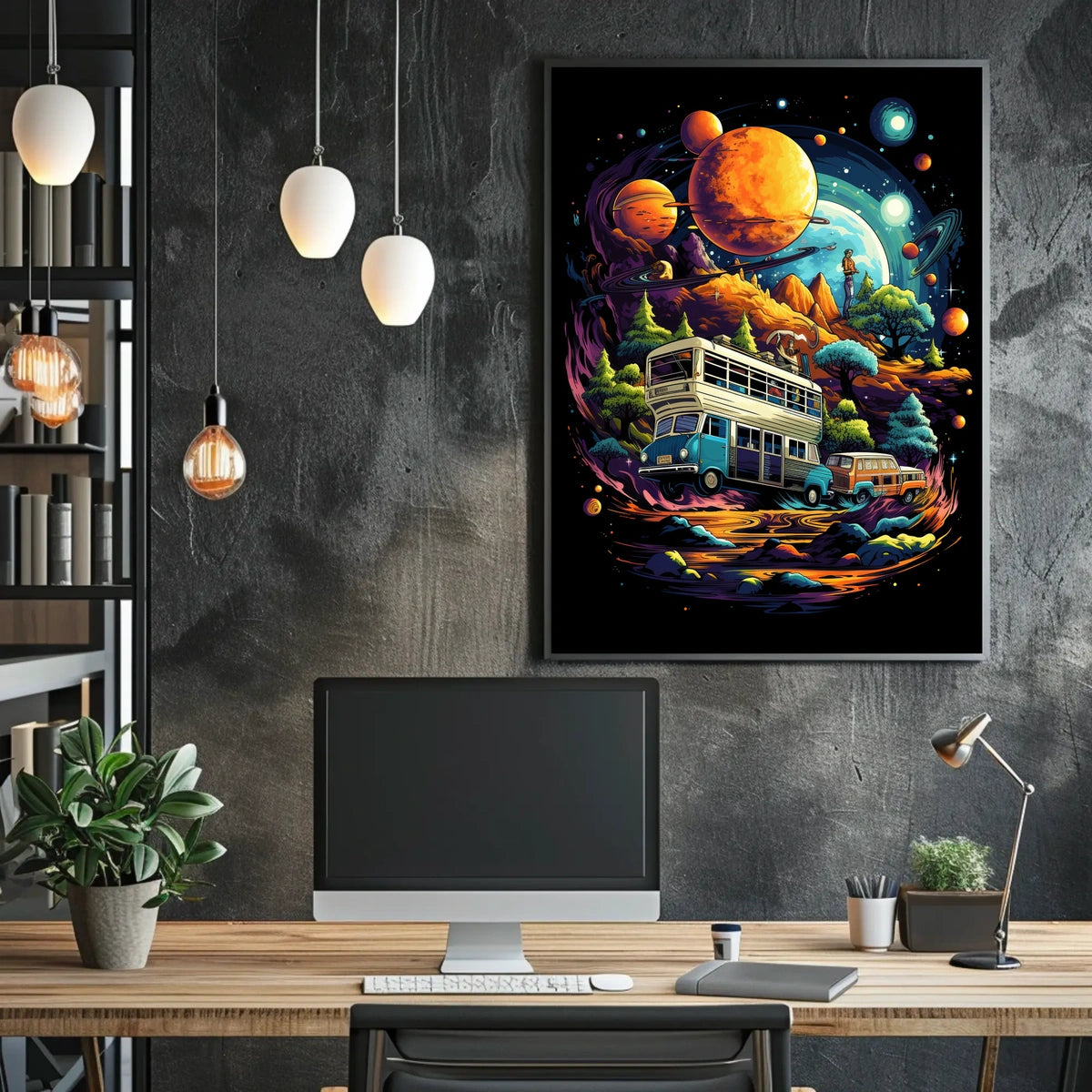 Cosmic Journey Adventure Poster