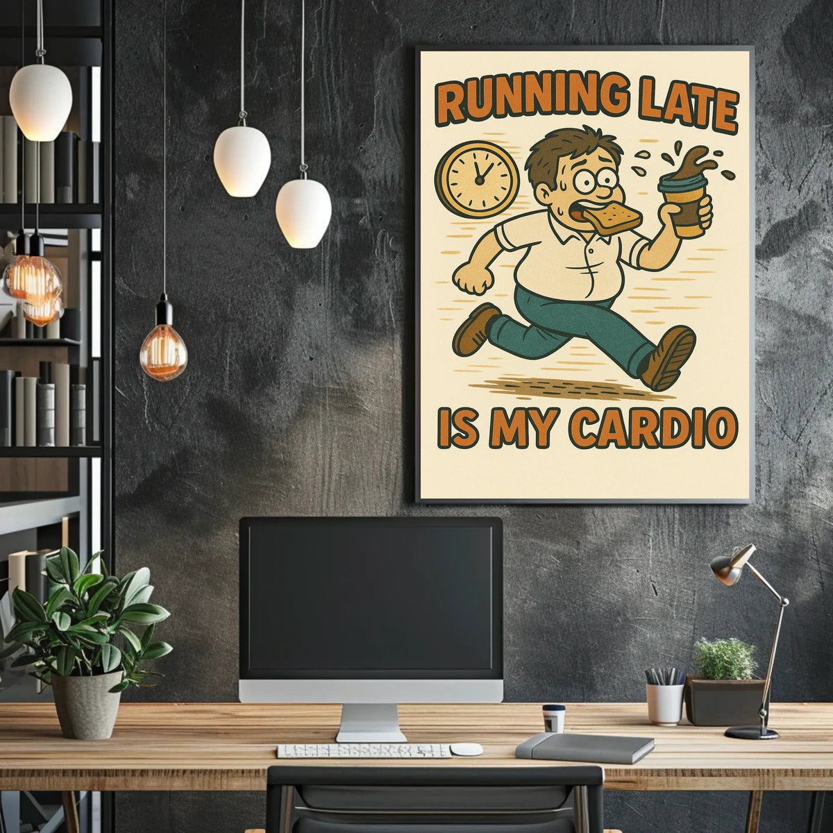 Running Late Poster