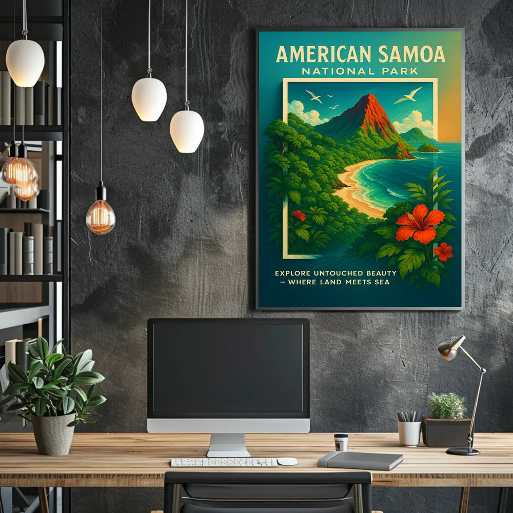 Explore Untouched Beauty National Park Travel Poster
