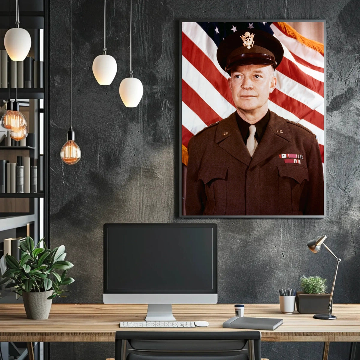 General Eisenhower in U.S. Army Uniform Poster