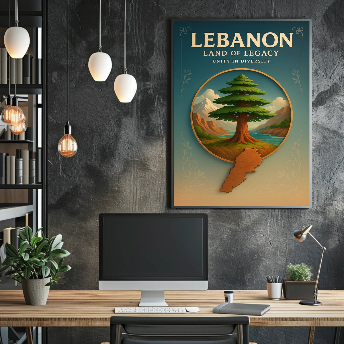 Lebanon Land Of Legacy Poster