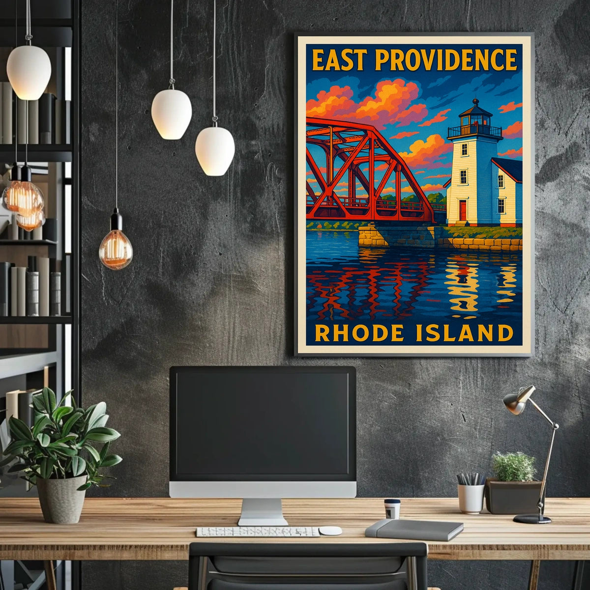 East Providence Rhode Island Poster