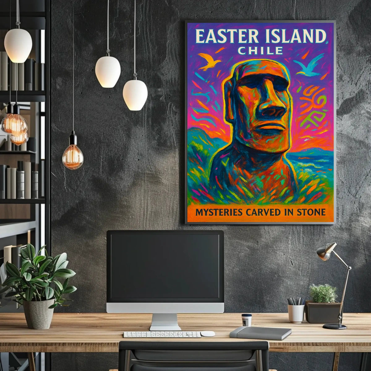 Easter Island Mysteries Poster