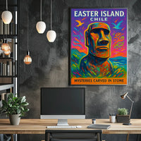 Easter Island Mysteries Poster