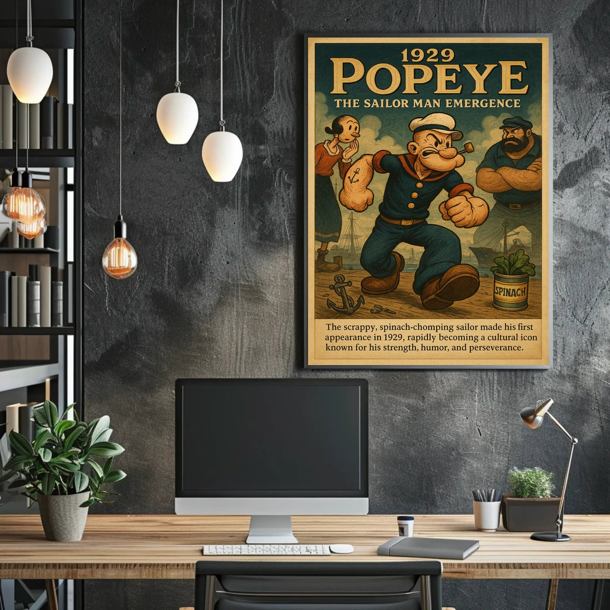 Popeye 1929 Art Poster POP-91