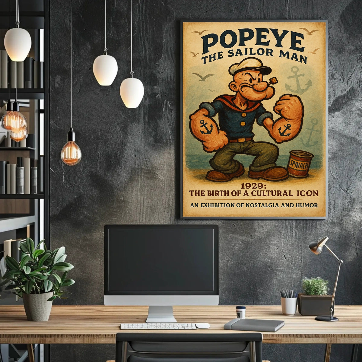 Popeye 1929 Art Poster POP-203