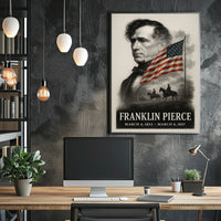 Franklin Pierce 14th President of the United States Reflections Poster