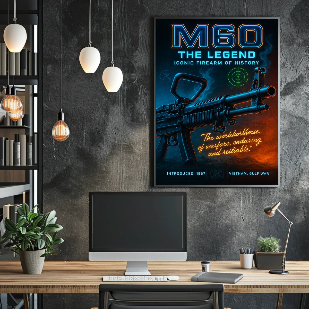 M60 The Legend Poster