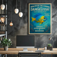 Discover the Charm of the Damselfish Poster
