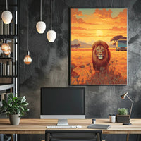 Serengeti Majesty Poster