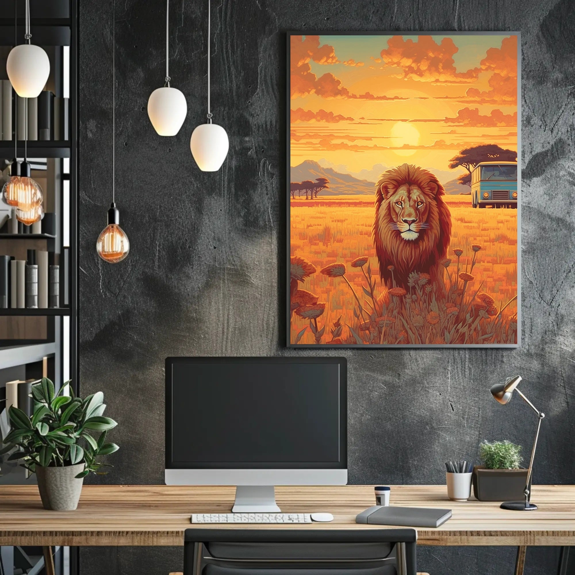 Serengeti Majesty Poster