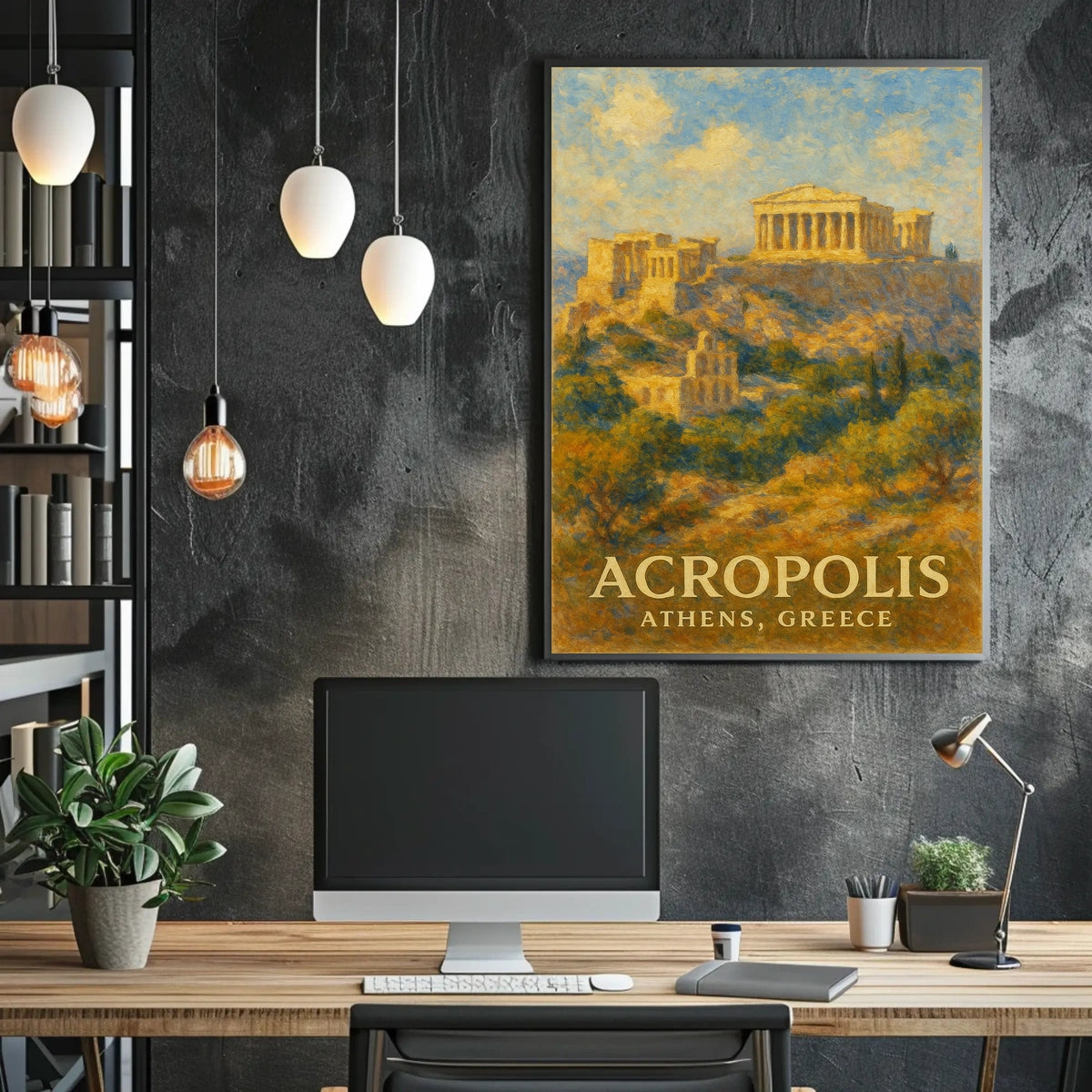 Acropolis of Athens Poster