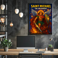 Saint Michael the Archangel Poster PosterGoat