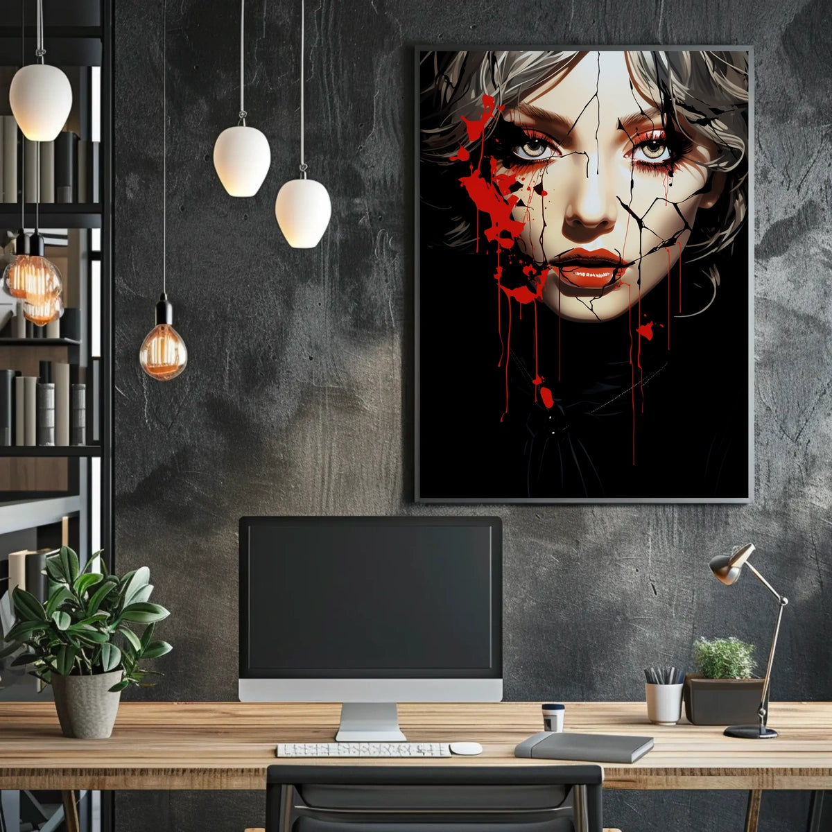 Fractured Beauty Poster