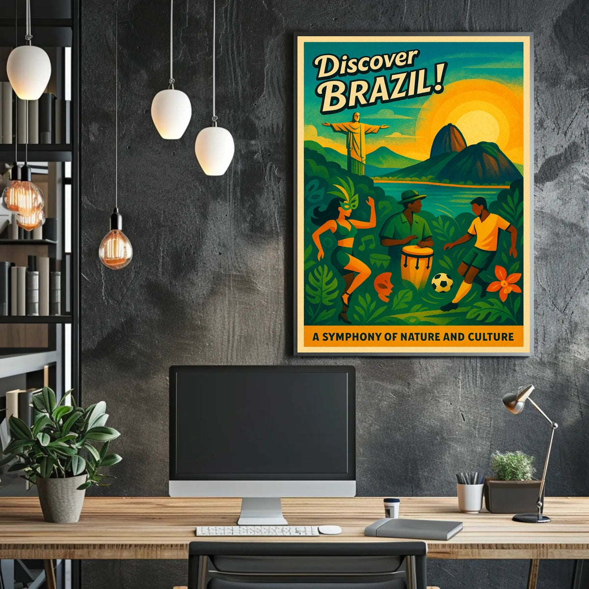 Discover Brazil Poster