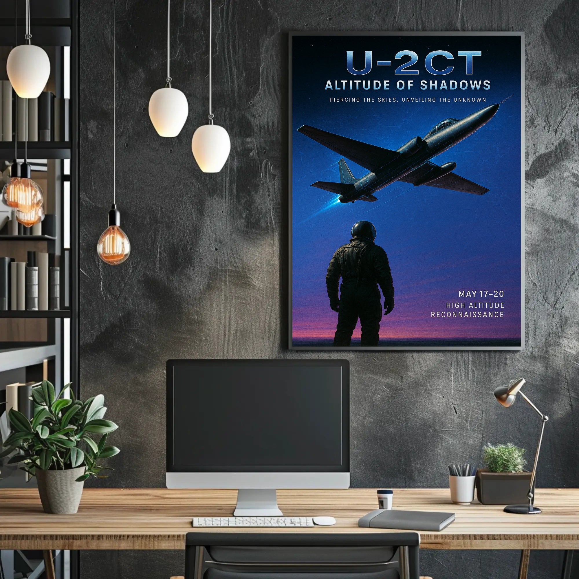 U-2CT Altitude of Shadows Poster