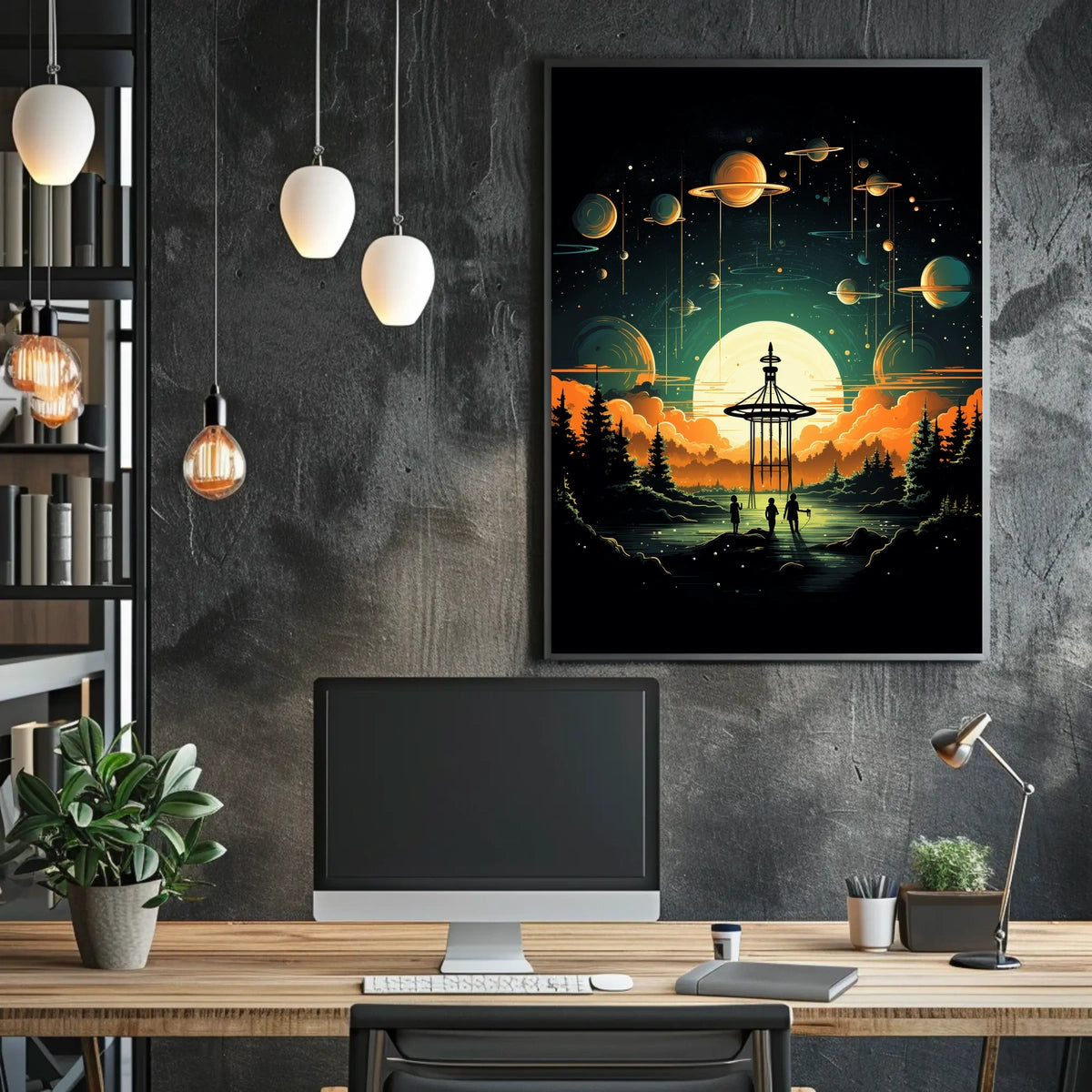 Cosmic Playground Poster