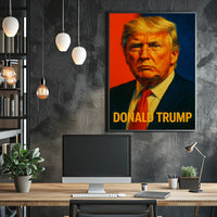 Donald Trump Scenic Patriotic Poster