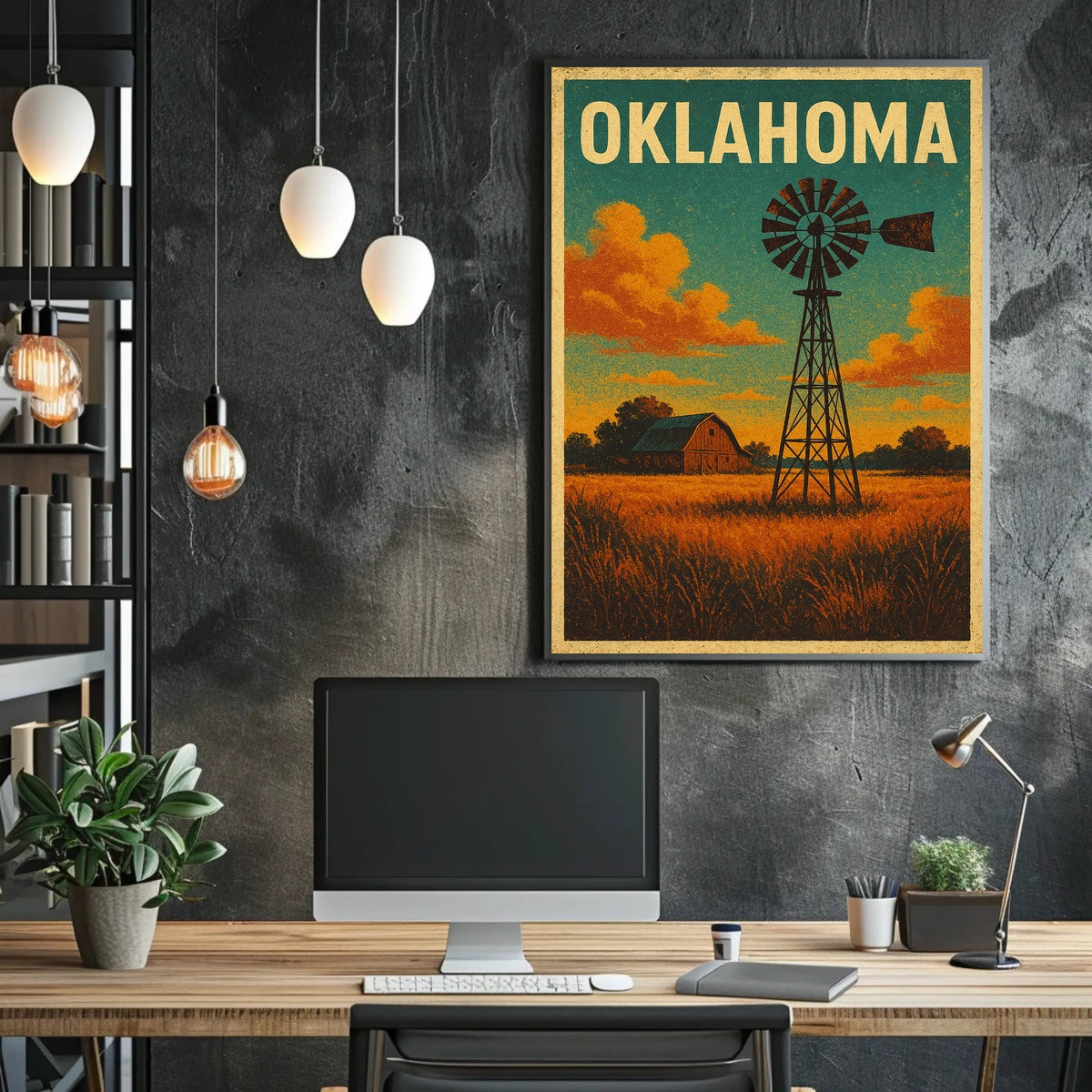 Oklahoma Landscape Poster