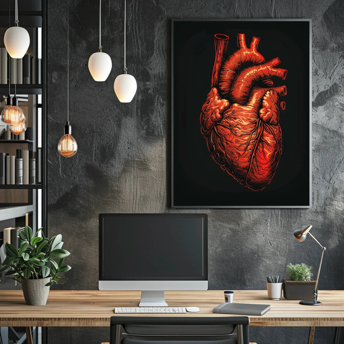 Heart Of Art Poster