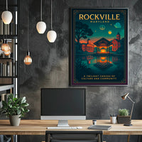 Rockville: A Twilight Canvas Poster