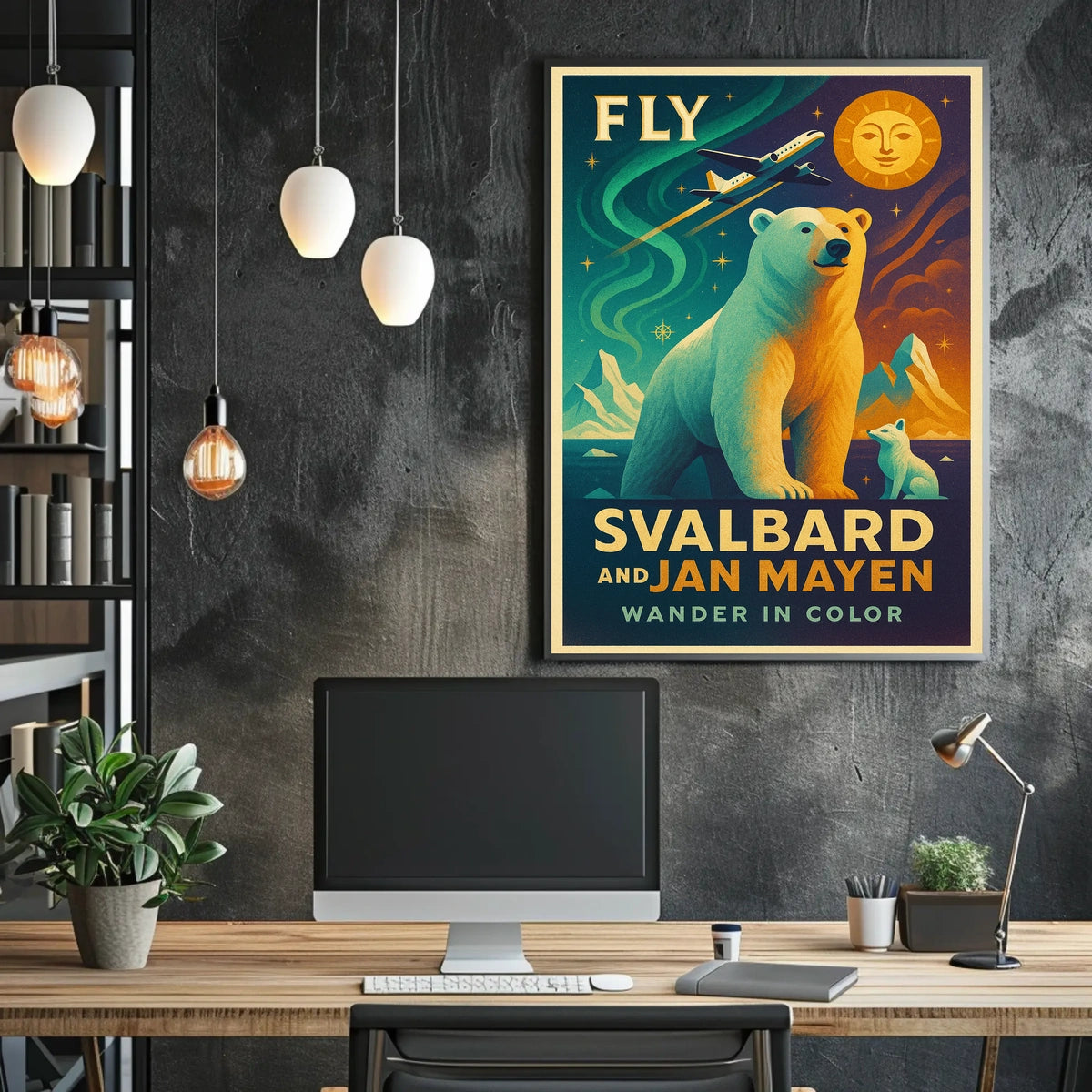 Explore Svalbard And Jan Mayen Poster