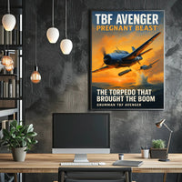 TBF Avenger - The Torpedo Bomber Poster PosterGoat