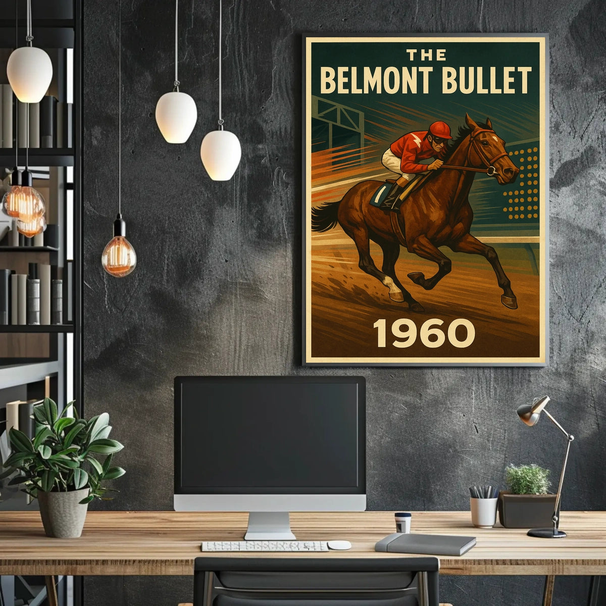 The Belmont Bullet 1960 Poster