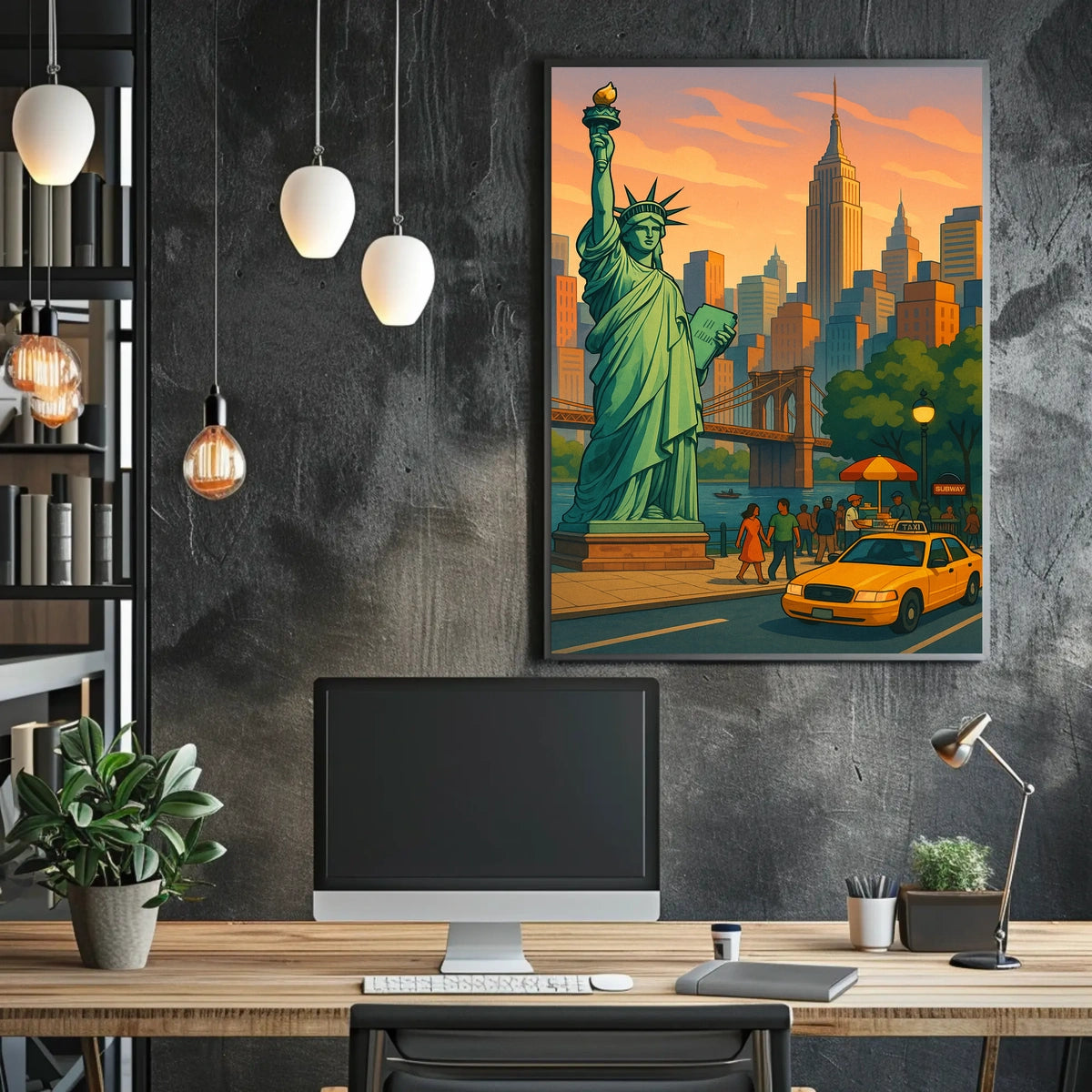 New York City Vibes Poster