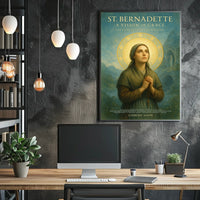 St. Bernadette A Vision of Grace Poster