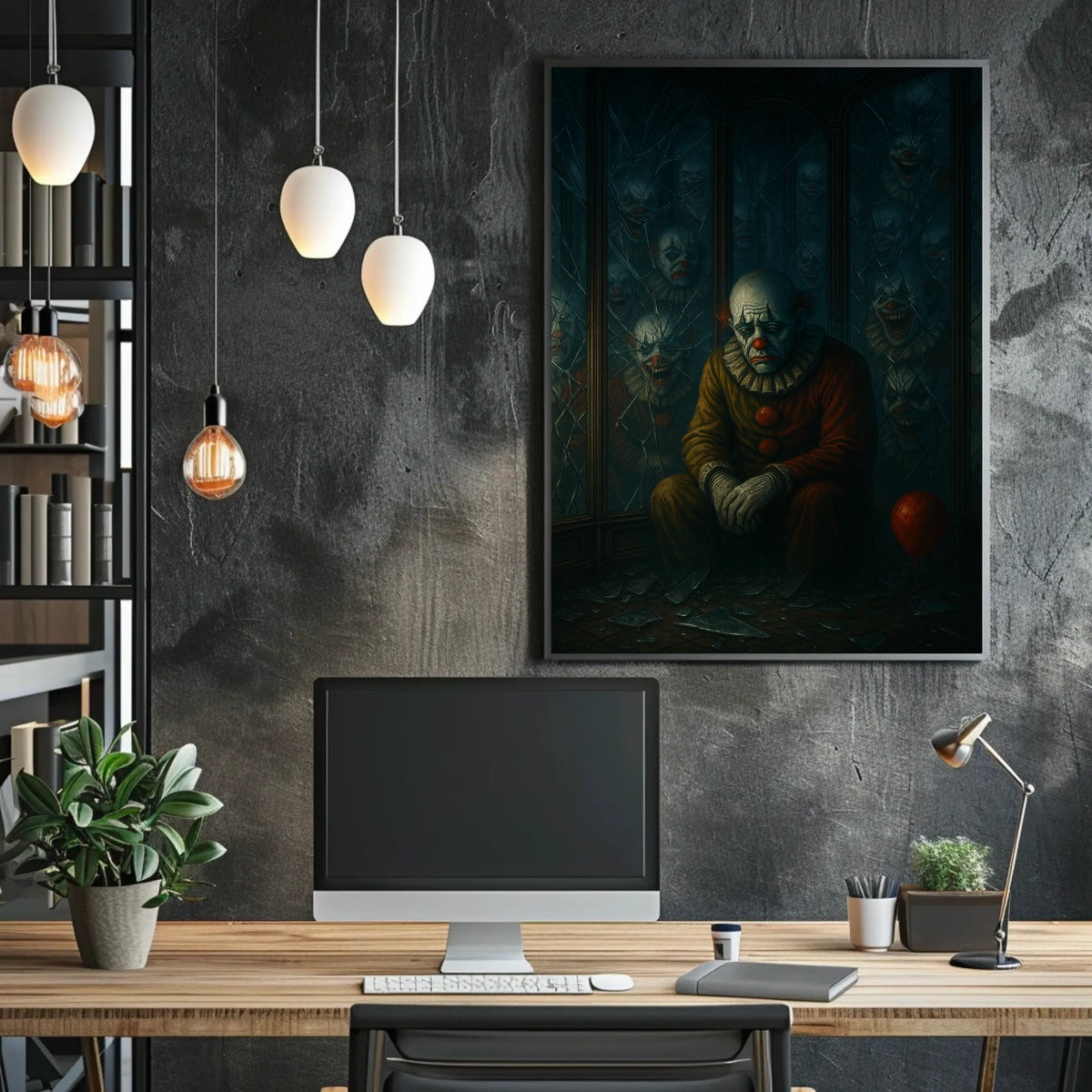 Reflections Of A Clown Poster