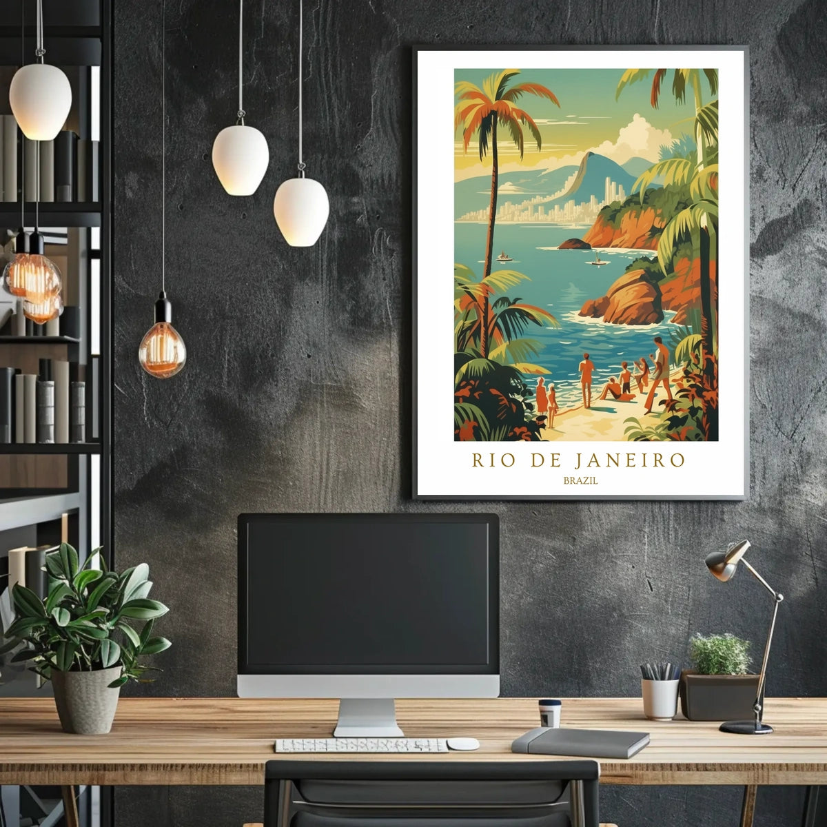 Rio De Janeiro A Tropical Escape Poster