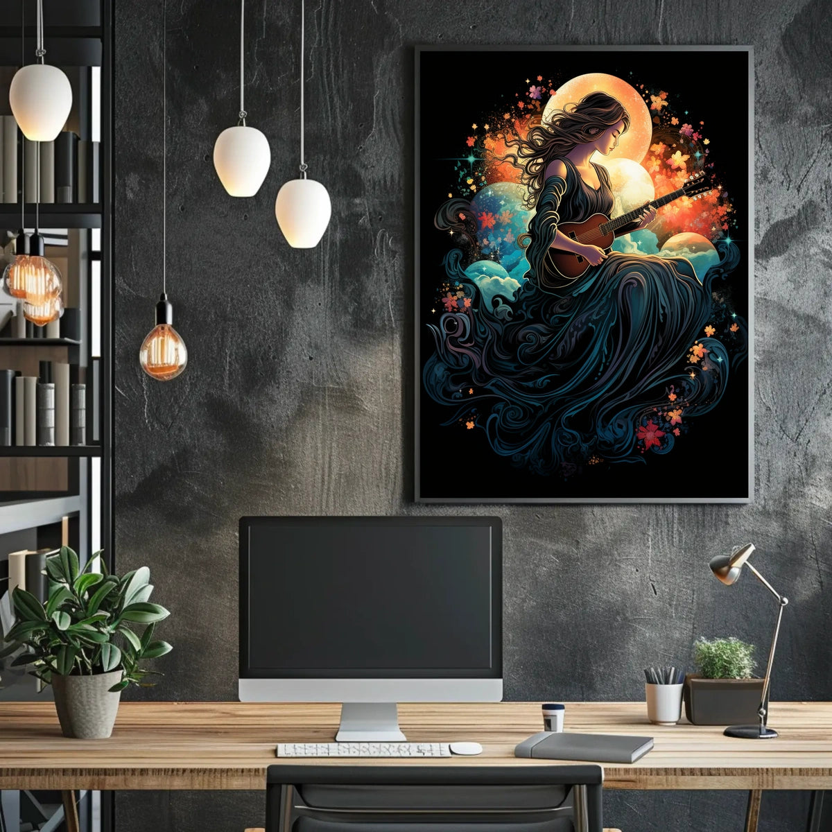 Celestial Melody Poster