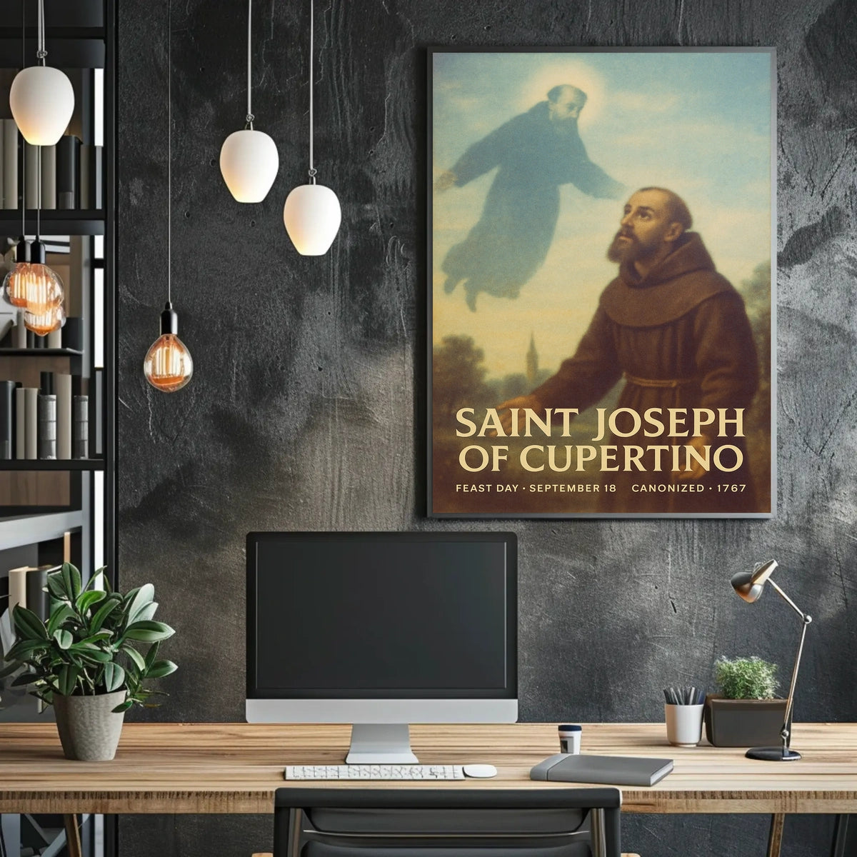 Saint Joseph Of Cupertino Poster