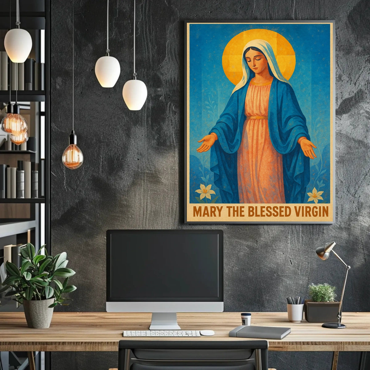 Mary The Blessed Virgin Poster