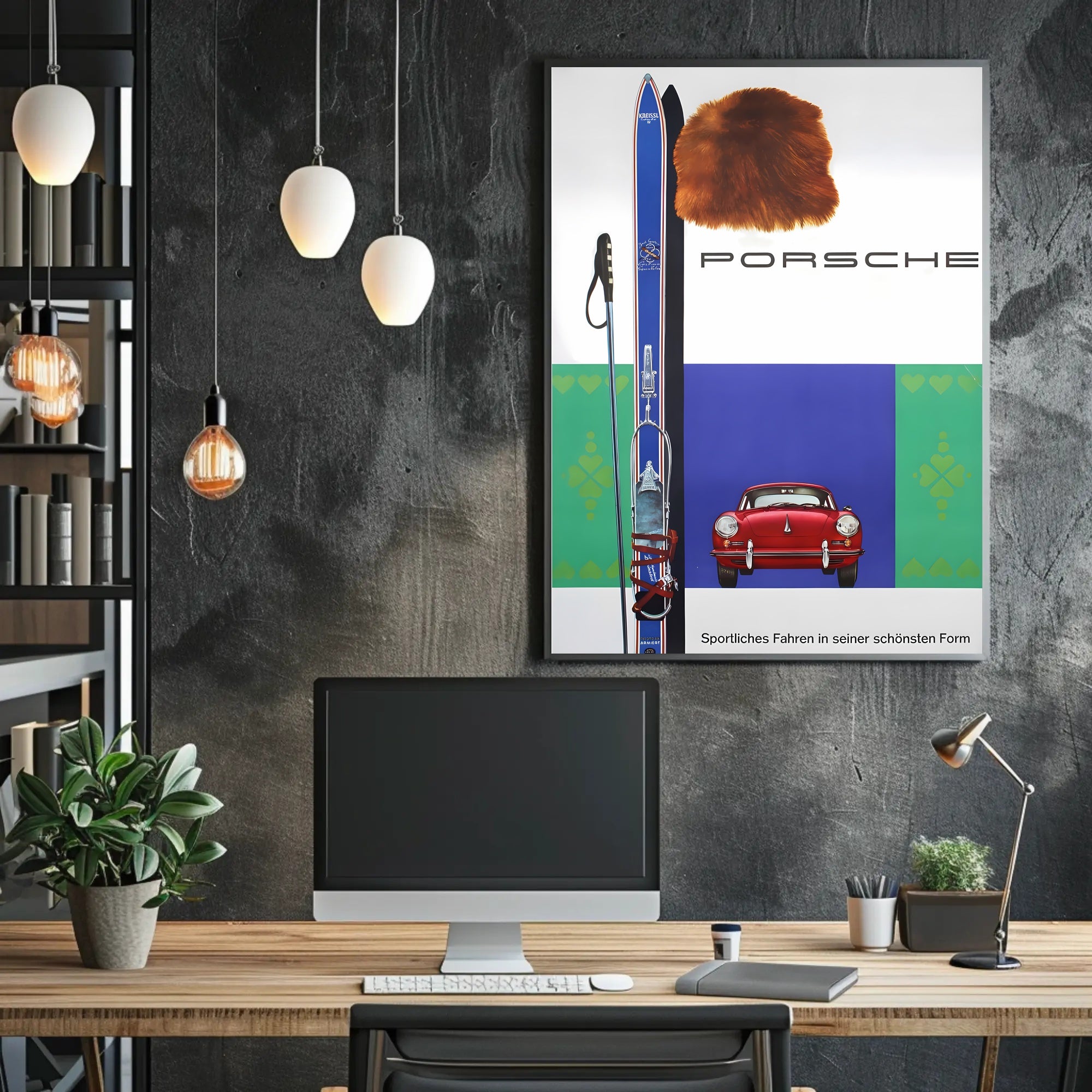 Porsche Winter Sports Elegance Poster