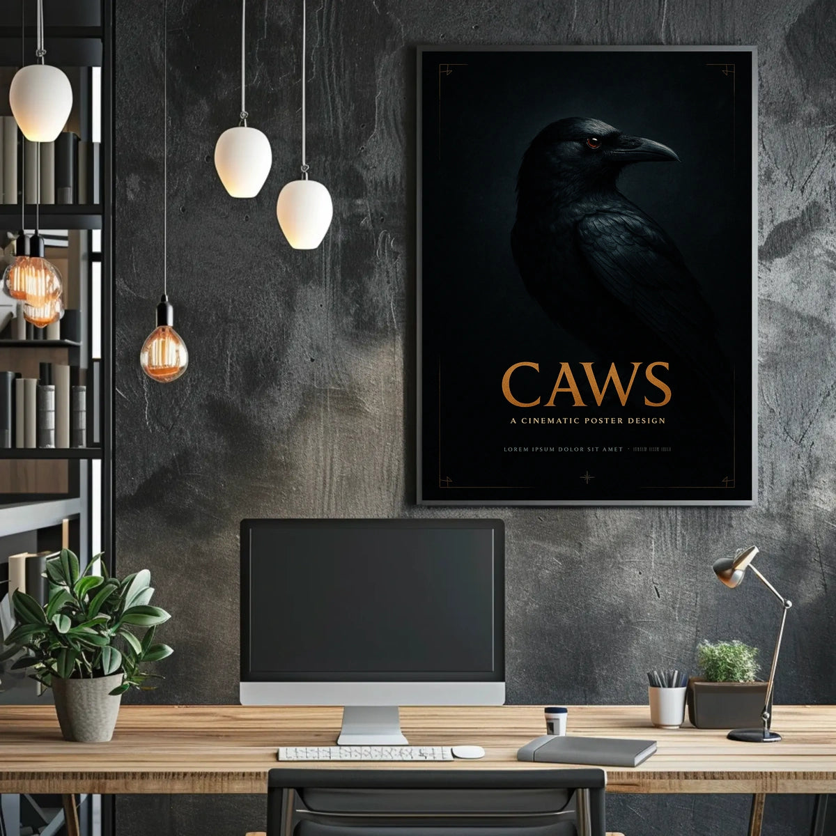 Caws A Cinematic Poster Design Poster