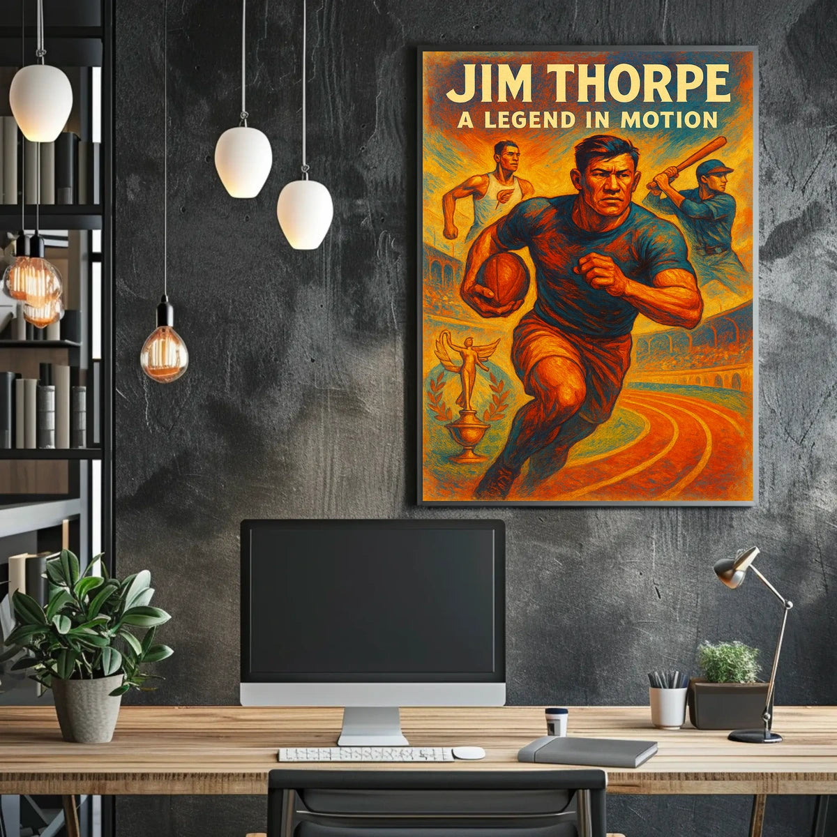 Jim Thorpe A Legend in Motion Jim Thorpe Poster