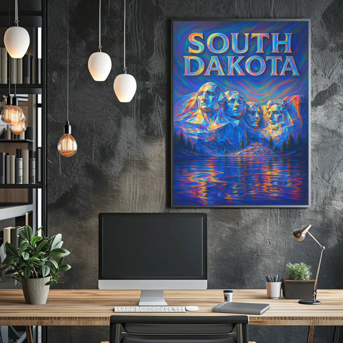South Dakota Mount Rushmore Poster