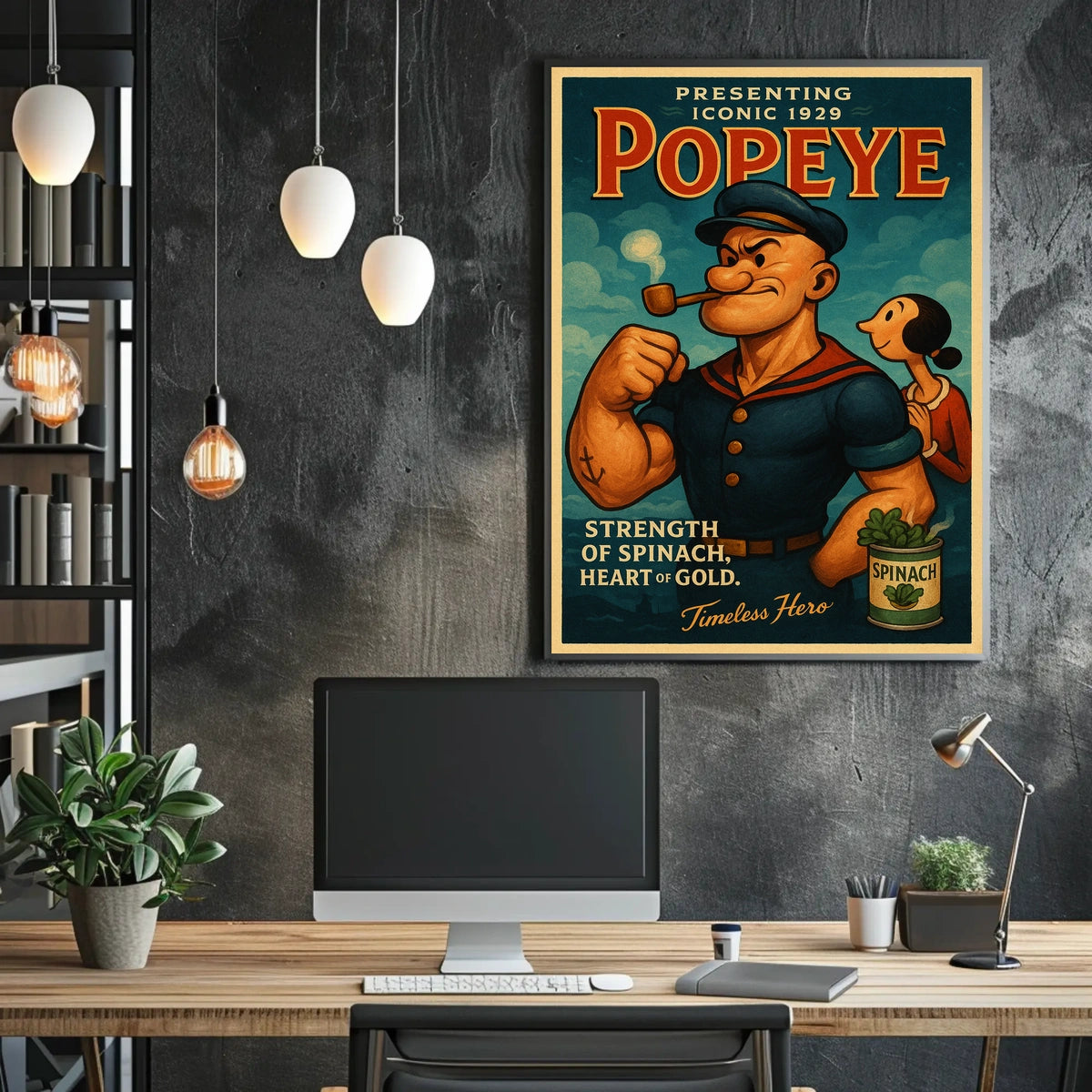 Popeye 1929 Art Poster POP-18