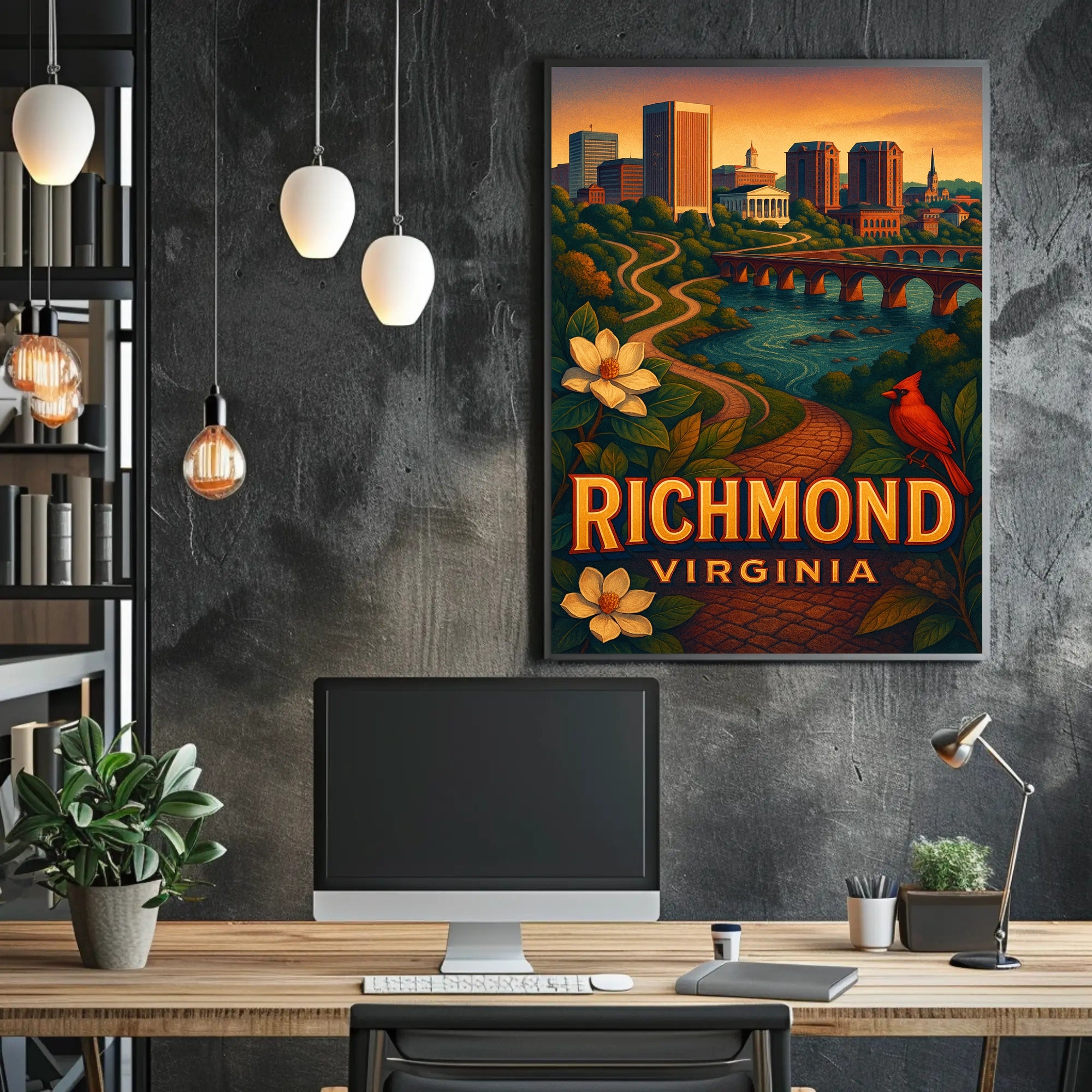 Richmond, Virginia Poster