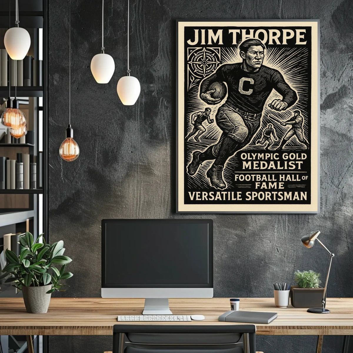 Celebrating a Legendary Athlete Poster