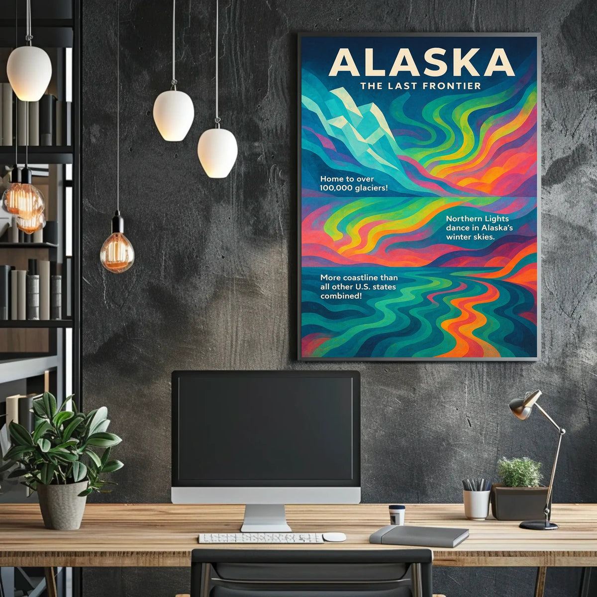 Alaska The Last Frontier Poster